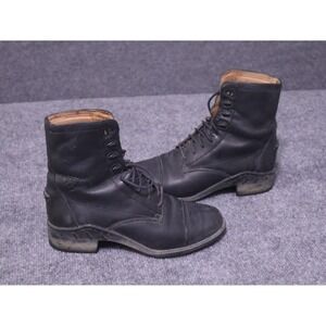 Ariat Hexcel Pro Men's Black Lace-Up Riding Boots‎ Size 7B Western Cowboy Riding